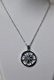 Steel Sun Necklace - 2