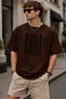 Unisex Chill Printed Oversized T-Shirt – Streetwear Style Comfortable Fit Casual T-Shirt