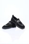 Laceless Buckle Detail Thermo Sole Genuine Leather Loafers 338-7082 Women's Shoes - 8