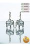 Steel Special Design Dangle Double Elephant Earrings Do Not Tarnish or Fade - 2