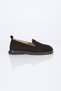 Laceless Buckle Detail Thermo Sole Genuine Leather Loafers 338-7086 Women's Shoes - 6