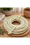 Kraft Yarn, Hair Braid, Yellowish Cream Color, Ç Bag Basket Weave Yarn, 8mm 500 Grams - 2