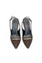 Women's Brown Medium Heel Stiletto Buckled New Season F6175 - 5