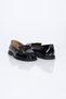 Laceless Saraç Detailed Jurdan Sole Genuine Leather Patent Leather Loafers 332-26146 Women's Shoes - 9