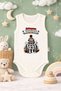 Baby Bodysuit with Funny Writing Dad Son Eagle Love Printed 100% Cotton Body (Newborn & Baby) - 2