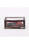 1:24 Scale Model Vehicle with Sound and Light, 4 Doors, Opening Hood and Trunk, with Stand, Gtr Black Red - 6