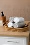 100% Cotton Coresoftair ™   Premium, Extra Soft and Voluminous Hand/Guest Towel Set (4-Piece 33X33 cm)