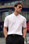 Men's Polo Collar Half Zipper T-Shirt - 2