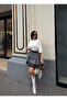 Women's Lace Detailed Layered Plaid Skirt - 3