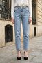 My Fashion High Waist Slim Fit Denim Pants - 4