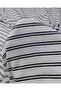 Ribbed Knit Fabrics in Black and White Colors 130X225Cm - 5