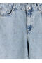 Wideleg Stoned Girl's Jean Trousers - 2