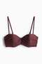 Padded balconette bikini top - 6