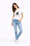Lover Couple Astronaut Printed Couple T-Shirt Oversize Unisex Partner T-Shirt Set of 2 White - 3
