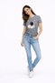 Lover Couple Astronaut Printed Couple T-Shirt Oversize Unisex Set of 2 - 3