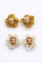 Lotus Hello Butterfly Kity Bow Heart Flower Detailed Hair Elastic Set Pearl and Stone Detailed Hairpin Sets