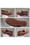 Women's 4-Point Orthopedic Perforated Taba Suede Casual Ballet Flats Shoes - 2