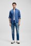 111010654 Pitaya Men's Linen Shirt Comfort Fit Men's Shirt Cobalt - 3