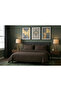 Fitted Sheet 100% Cotton Satin Double Duvet Cover Set Dark Brown