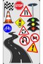 Traffic Signs Educational Poster – Traffic Signs Wall Poster for Kids - 2