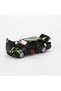 1:24 Scale Model Vehicle with Sound and Light, 4 Opening Doors, Opening Hood and Trunk, with Stand, E30 Black - 3