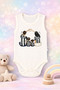 Baby Bodysuit with Funny Writing Eagle Lovers Printed 100% Cotton Body (Newborn & Baby) - 2