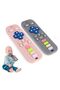 2 Pack Silicone Remote Control Teething Toys,Sensory Chew Toys for Infants and Toddlers,BPA-Free Baby Teethers