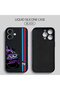 iPhone 16 Compatible Bmw Pattern Soft Silicone Phone Case with Velvet Camera Protections - 3