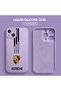 iPhone 13 Compatible Soft Silicone Phone Case with Velvet Camera Protections Porsche Pattern - 3