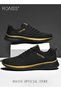 Men Stylish Low Top Sneakers, Lightweight Breathable Trainers for Men, Lace up Non Slip Sports Shoes - 6