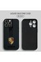 iPhone 15 Pro Max Compatible Soft Silicone Phone Case with Velvet Camera Protections Porsche Pattern - 3