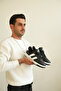 Assema Kb-013 Black and White Casual Men's Shoes - 4