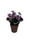 Maple Leaf Home Artificial Flower with Pot, 20 cm, Assorted