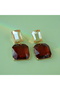 Ahenk Colorful Crystal Stone Earrings - 2