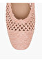 Women Textured Ballerina Shoes - 4
