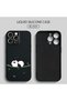 iPhone 15 Pro Max Compatible Soft Silicone Phone Case with Velvet Camera Protections Panda Pattern - 3