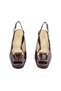 Genuine Patent Leather Leather Buckled Shoes S25 Bordo Rugan (Burgundy Patent Leather) - 3
