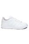 Bls White Lace-Up Skin Women's Sneakers