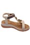 Akç A26 Cream Daily Stone Women's Sandals Shoes - 2
