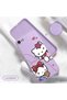 iPhone Se 2020 Compatible Soft Silicone Phone Case with Velvet Camera Protections Kitty Pattern