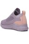 Frs Lilac Women's Knitwear Laceless Sports Shoes - 2