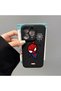 iPhone 16E Compatible Spider Pattern Soft Silicone Phone Case with Velvet Camera Protections - 7