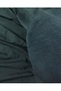 Black Colored Flamlı Single Jersey Combed Cotton Fabric (Width 170 cm X Length 290 cm) - 5