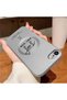 iPhone 8 Compatible Transparent Magsafe Wireless Soft Silicone Phone Case Dog Pattern - 2