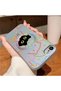 iPhone 7 Compatible Transparent Magsafe Wireless Soft Silicone Phone Case Cat Pattern - 2