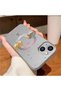 iPhone 13 Compatible Transparent Magsafe Wireless Soft Silicone Phone Case Cute Cat Pattern - 2