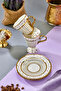 Nazenin 2-Person 90 ml Porcelain Coffee Cup Set Ckr3864 - 4