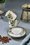Lavinya 2-Person 90 ml Porcelain Coffee Cup Set Ckr3862 - 5