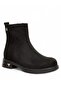 Black Thermal Lining Suede Women's Boots Nsb946 - 2