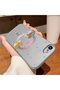 iPhone 8 Compatible Transparent Magsafe Wireless Soft Silicone Phone Case Cute Cat Pattern - 2